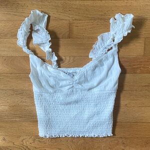 URBAN OUTFITTERS WHITE SYNDEY TANK